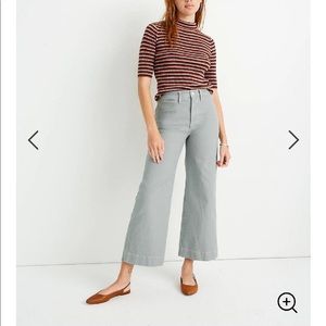 Madewell Emmett Wide-Leg Crop Pants